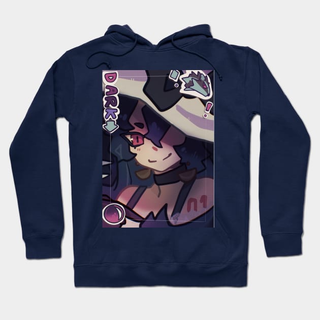 Dark type miku Hoodie by Jesterbun